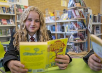 Girl reading